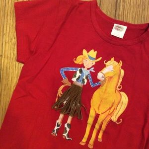 Rel-e-vant Cowgirl Tee T-shirt 3D medium red